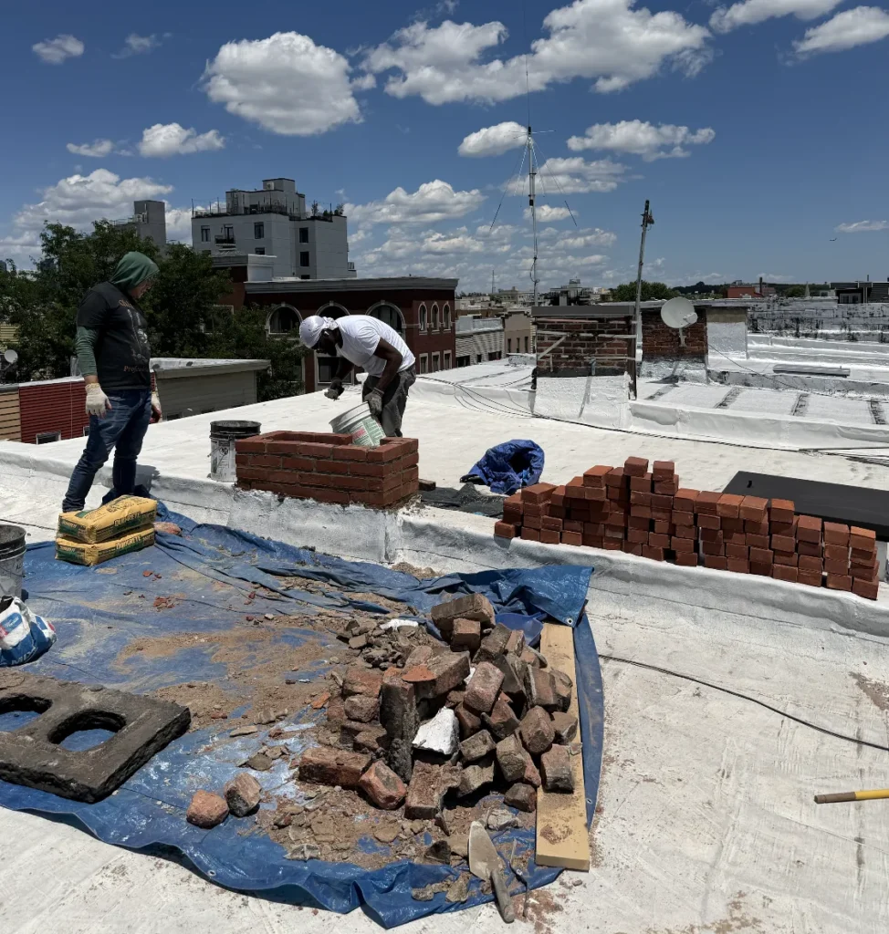 Complete Chimney Stack Rebuild and Masonry Restoration