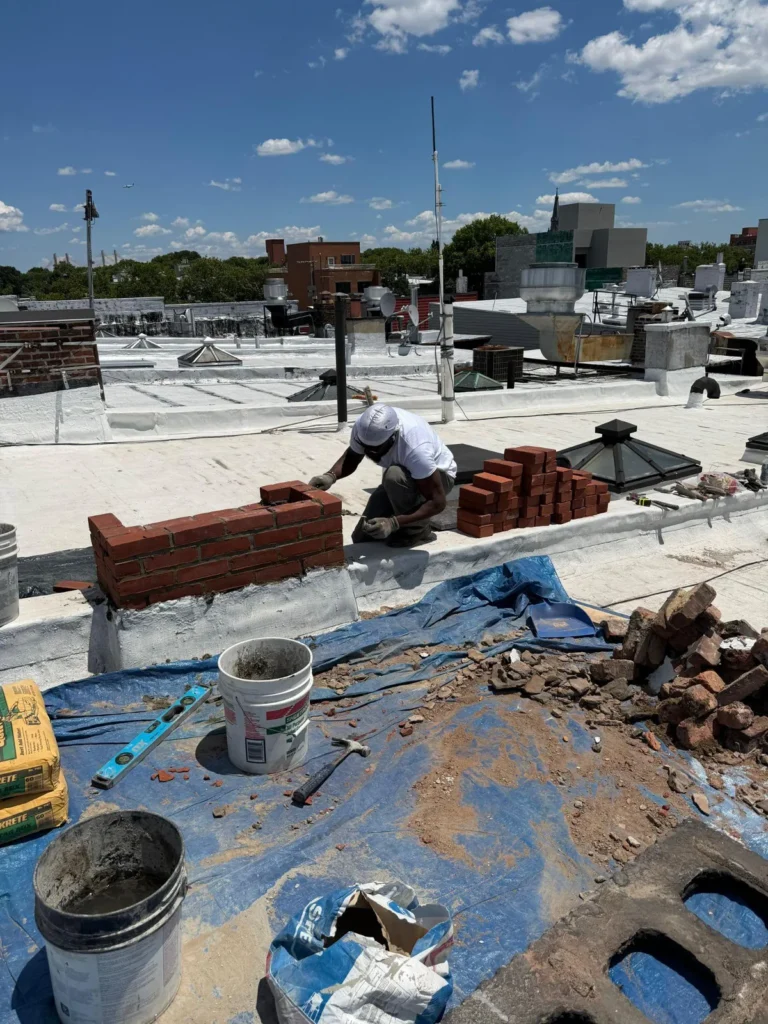 Complete Chimney Stack Rebuild and Masonry Restoration