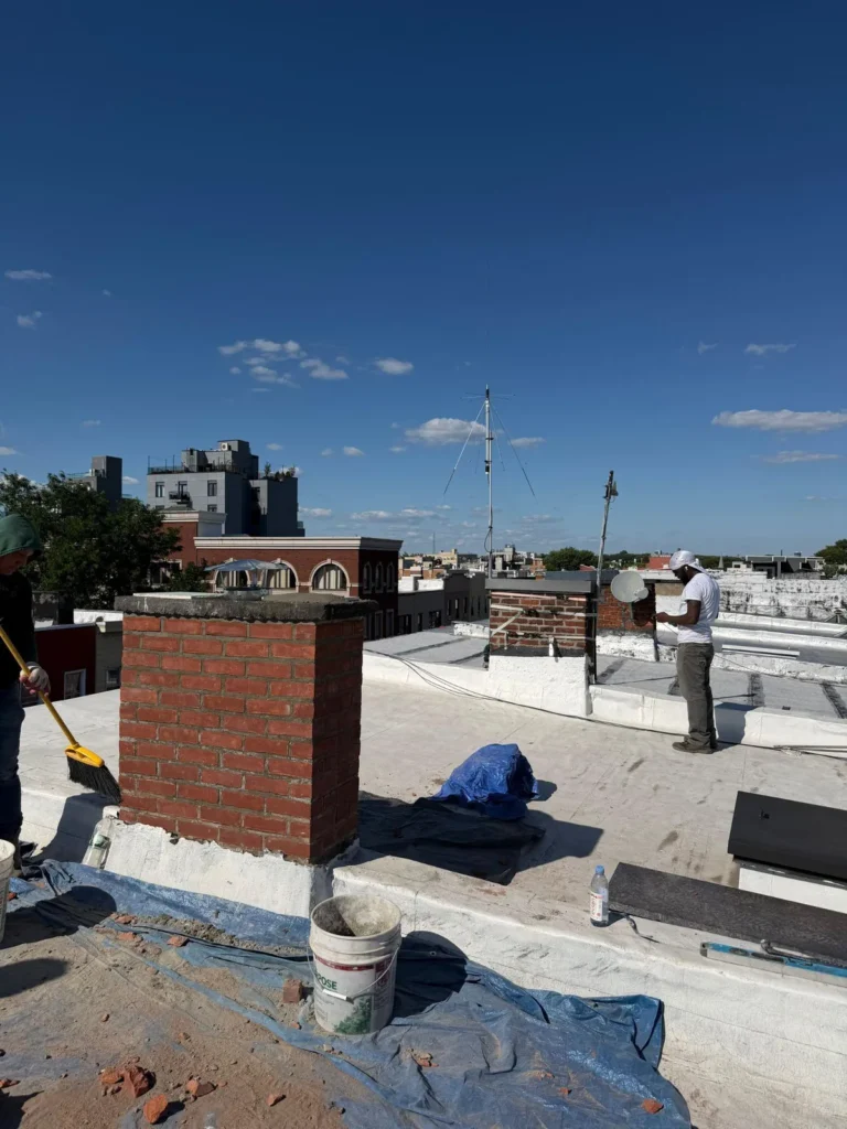 Complete Chimney Stack Rebuild and Masonry Restoration