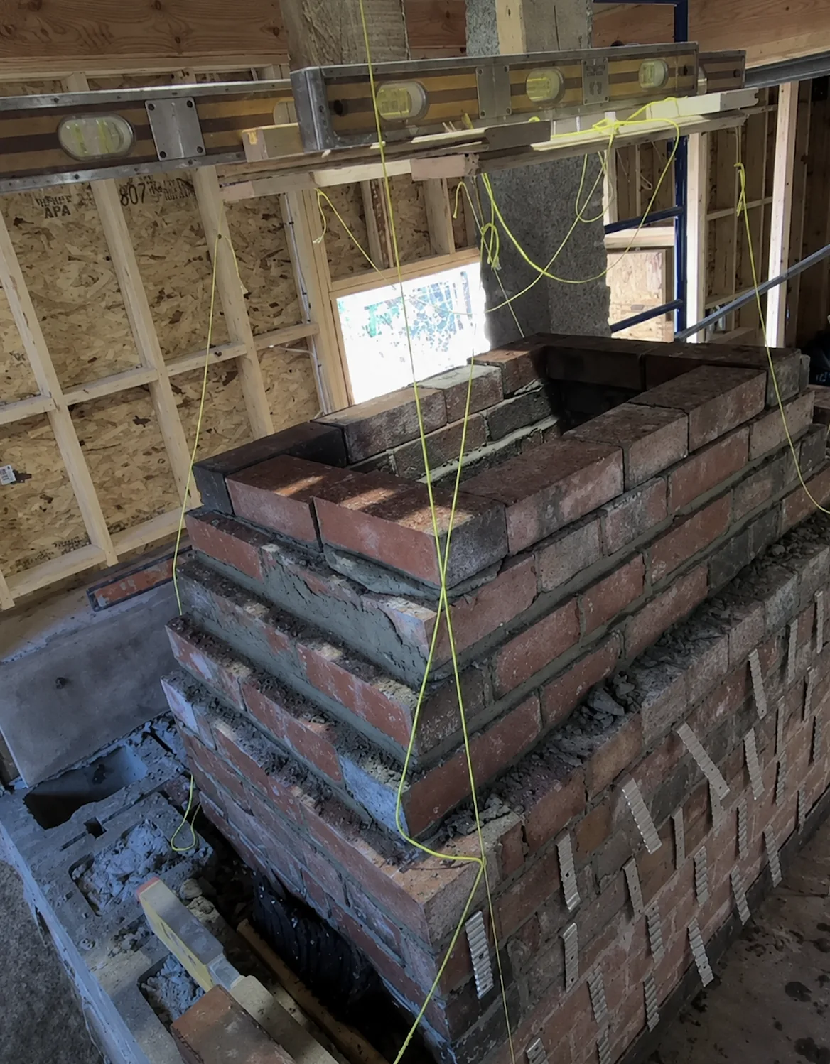 New Fireplace Smoke Chamber Construction